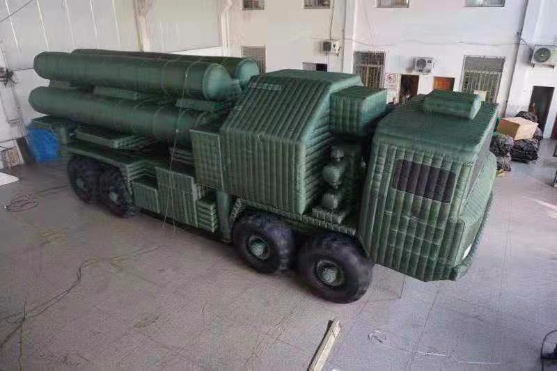 德化小型充气车假目标